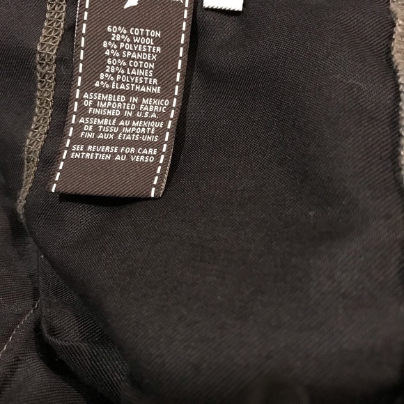 7 FOR ALL MANKIND WOOL / COTTON PANTS - Picture 6 of 7